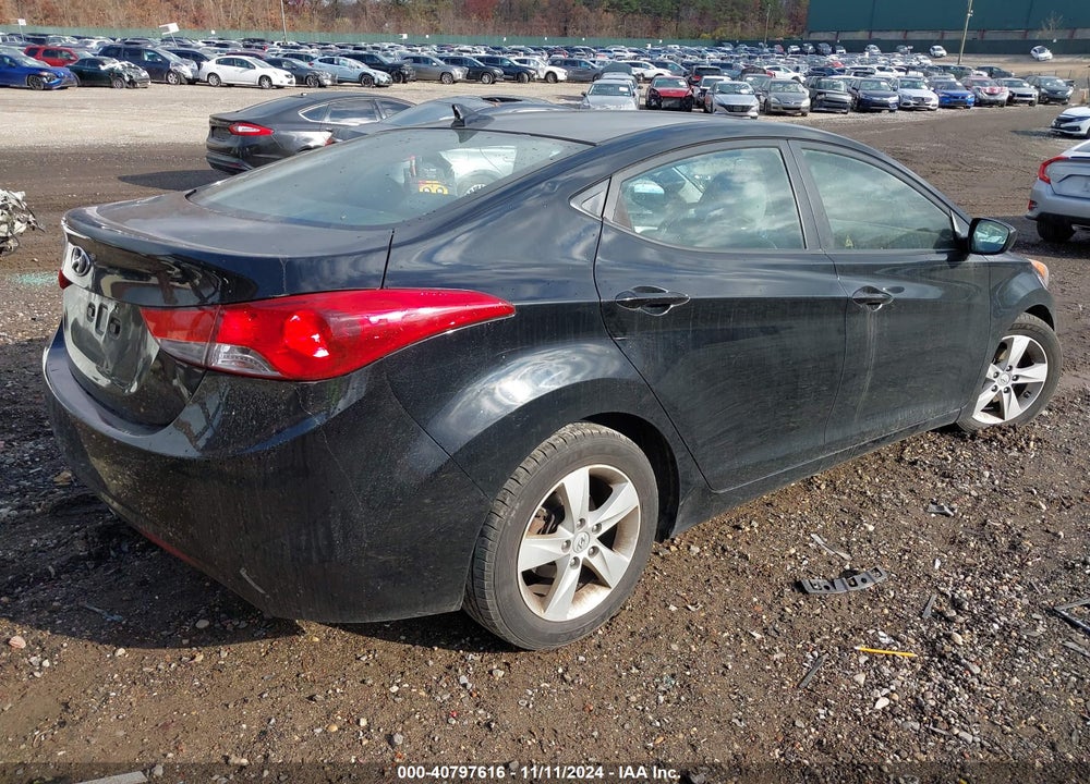 2011 HYUNDAI ELANTRA GLS (ULSAN PLANT) VIN: KMHDH4AE9BU131396