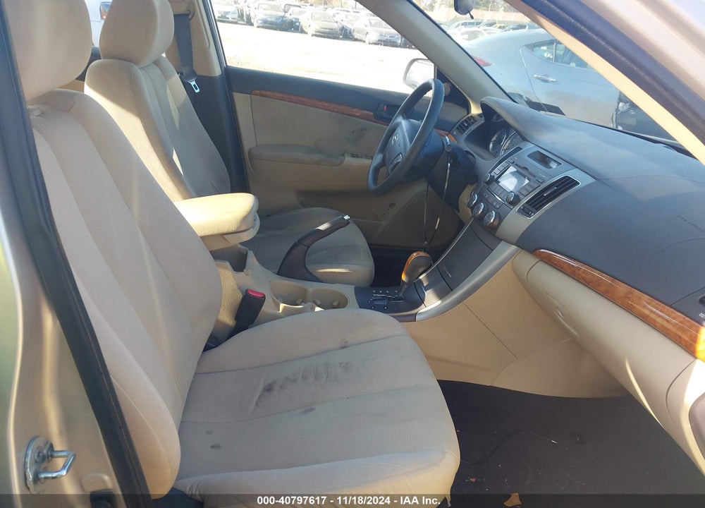 2009 HYUNDAI SONATA GLS VIN: 5NPET46CX9H460790