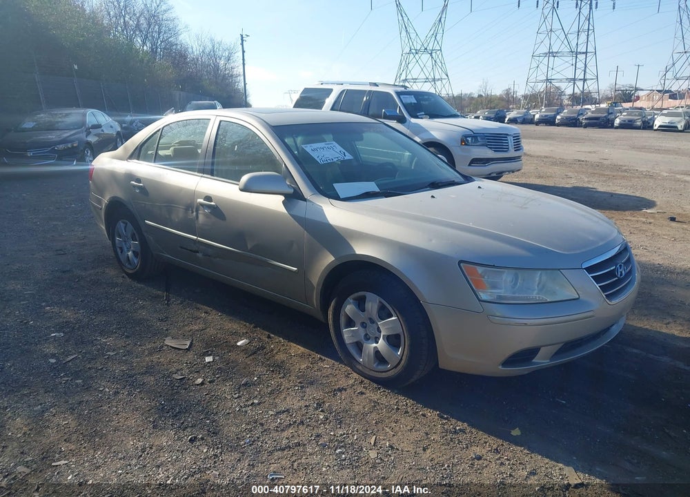 2009 HYUNDAI SONATA GLS VIN: 5NPET46CX9H460790