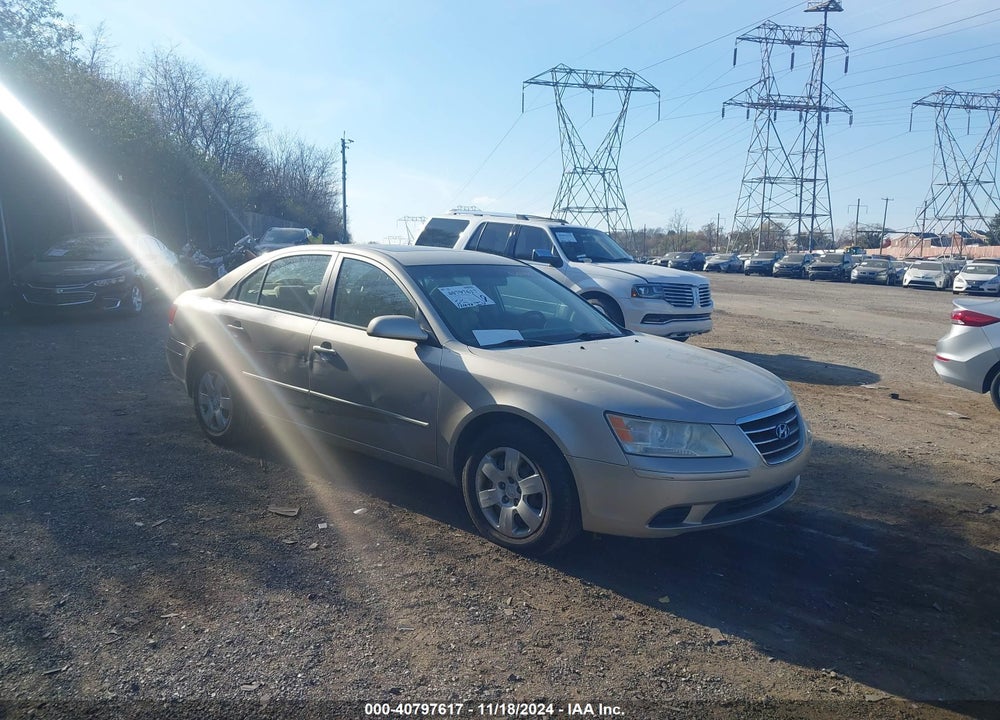 2009 HYUNDAI SONATA GLS VIN: 5NPET46CX9H460790