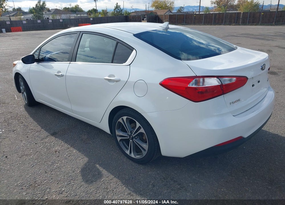 2016 KIA FORTE EX VIN: KNAFX4A84G5505339