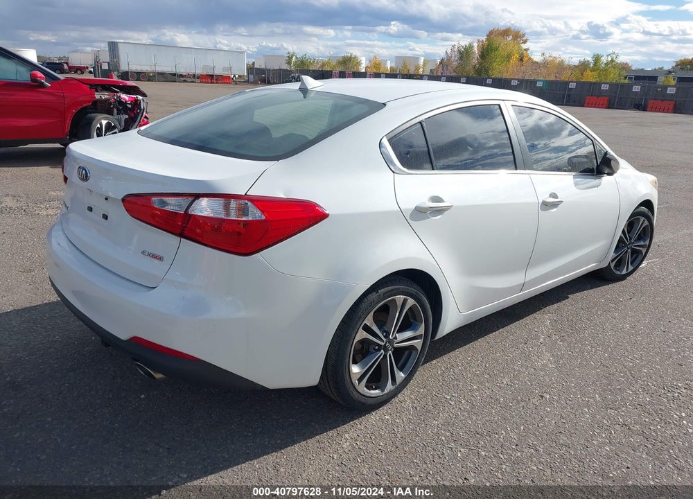 2016 KIA FORTE EX VIN: KNAFX4A84G5505339