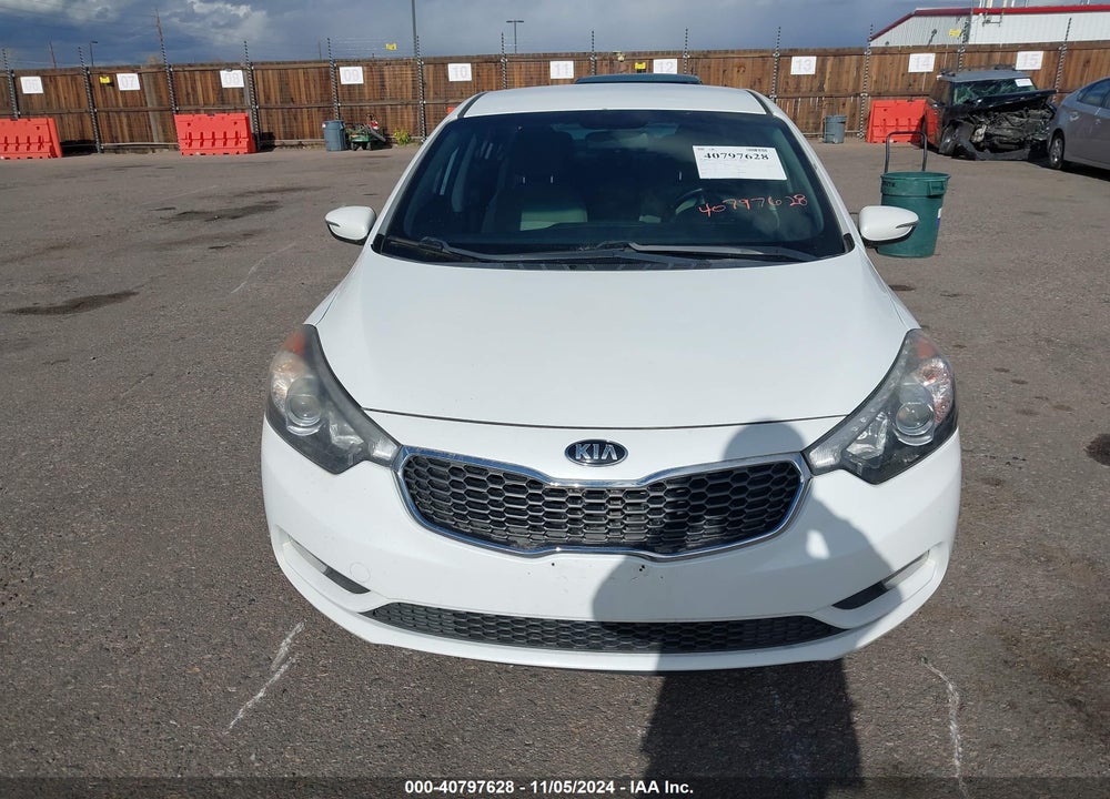 2016 KIA FORTE EX VIN: KNAFX4A84G5505339