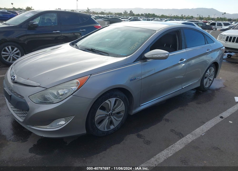 2013 HYUNDAI SONATA HYBRID LIMITED VIN: KMHEC4A4XDA098990