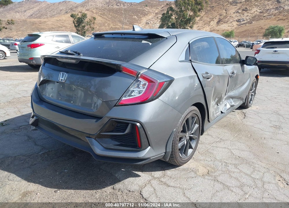 2020 HONDA CIVIC EX VIN: SHHFK7H64LU405417