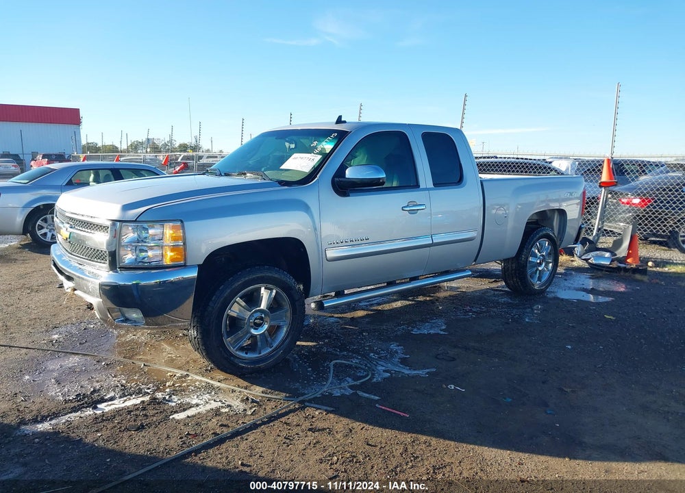 2012 CHEVROLET SILVERADO 1500 LT VIN: 1GCRKSE75CZ223959