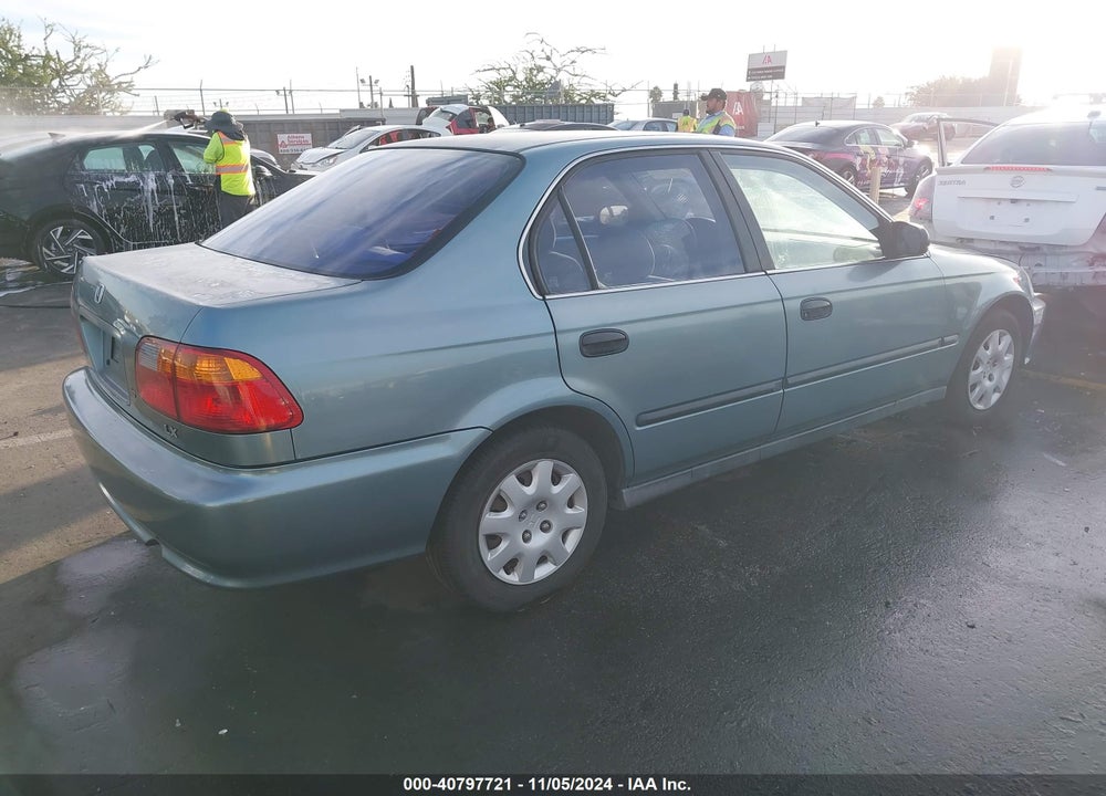 2000 HONDA CIVIC LX VIN: 2HGEJ667XYH530849