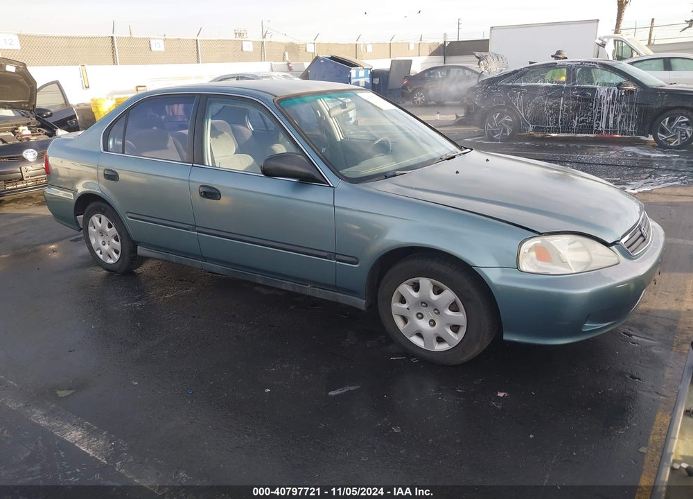 2000 HONDA CIVIC LX VIN: 2HGEJ667XYH530849