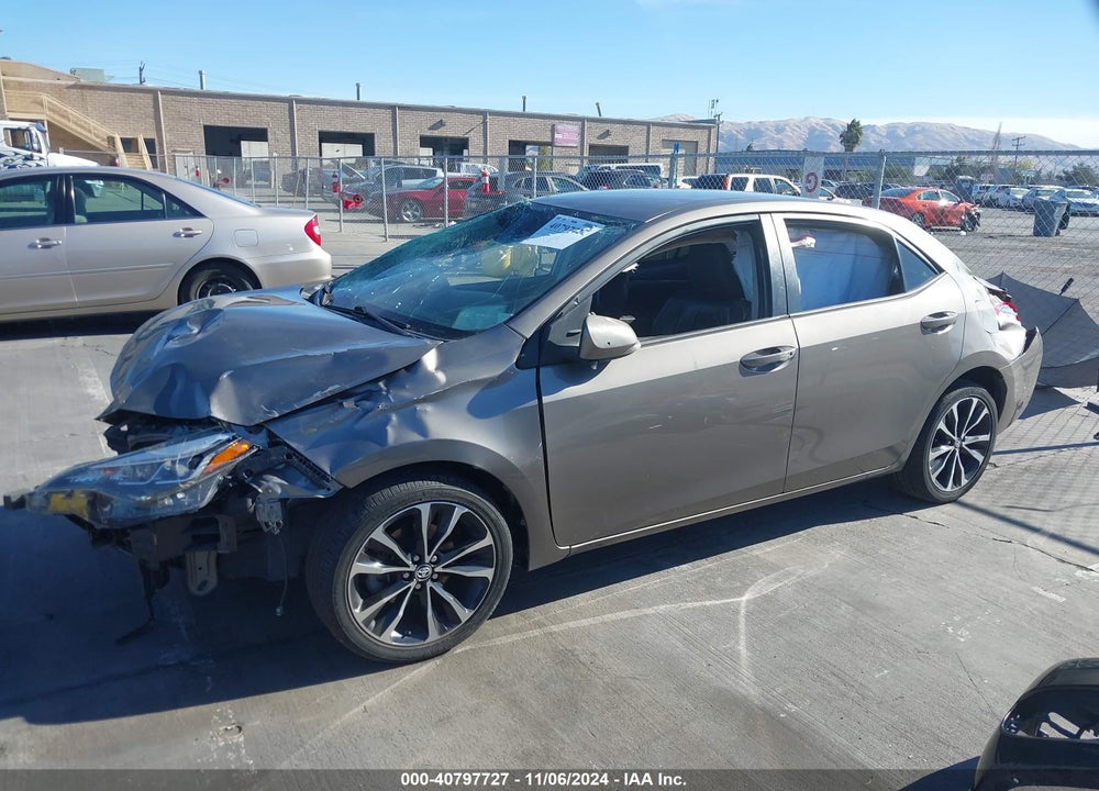 2017 TOYOTA COROLLA SE VIN: 5YFBURHE7HP640676