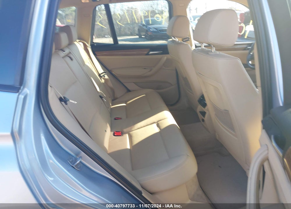 2013 BMW X3 XDRIVE28I VIN: 5UXWX9C52D0D03595