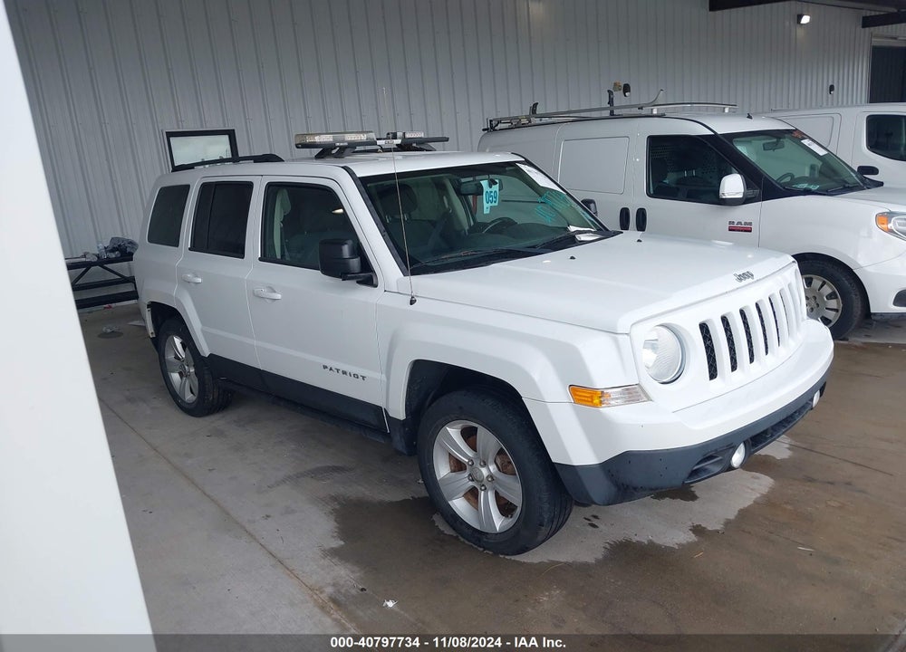 2017 JEEP PATRIOT LATITUDE 4X4 VIN: 1C4NJRFB7HD159473