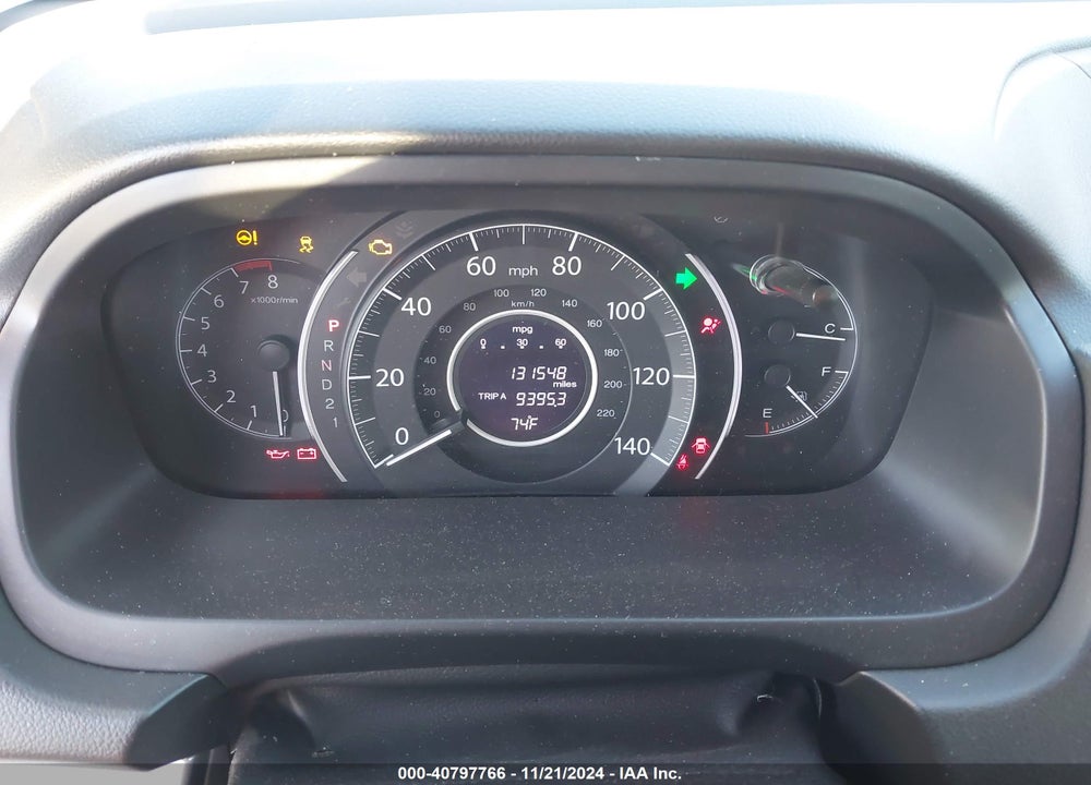 2013 HONDA CR-V EX VIN: 2HKRM3H50DH506109