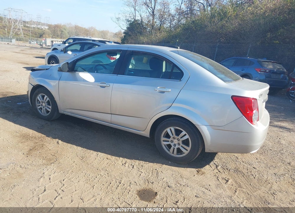 2015 CHEVROLET SONIC LT AUTO VIN: 1G1JC5SH1F4193670
