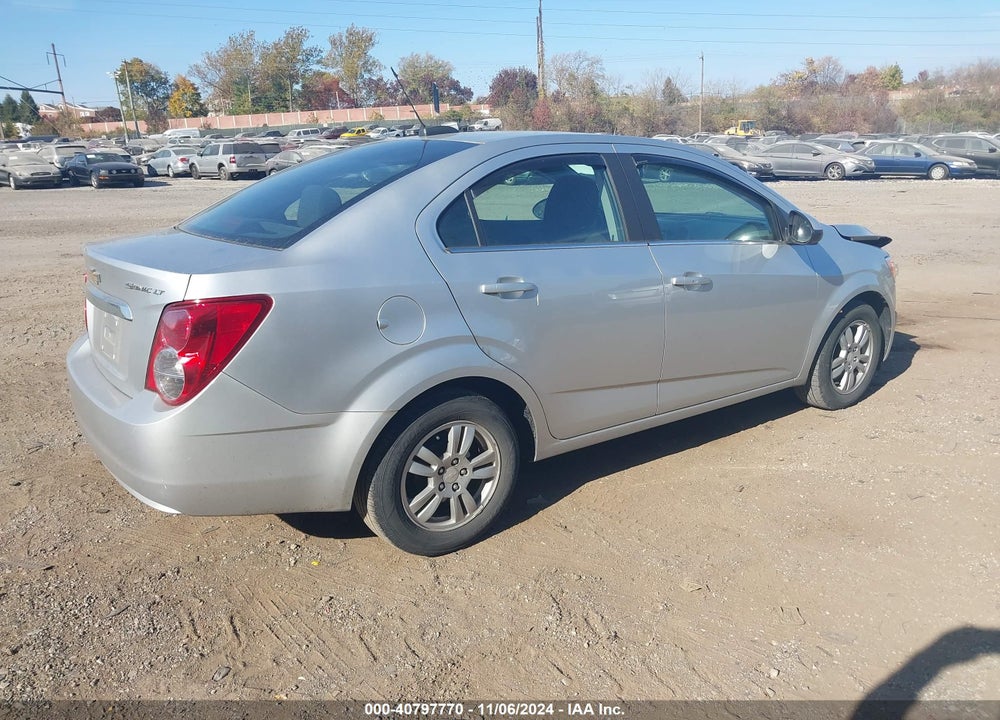 2015 CHEVROLET SONIC LT AUTO VIN: 1G1JC5SH1F4193670