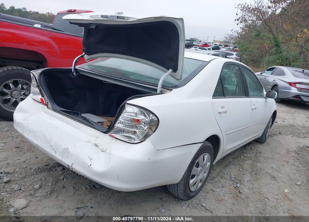 2004 TOYOTA CAMRY LE VIN: 4T1BE32K94U284426