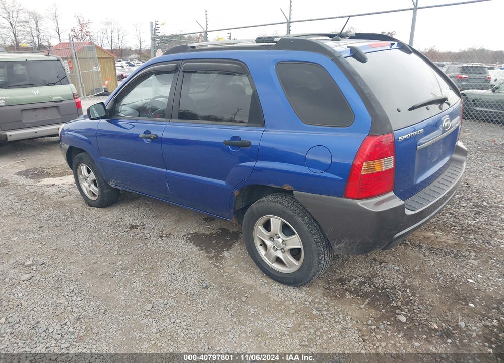 2007 KIA SPORTAGE LX VIN: KNDJF724177447224
