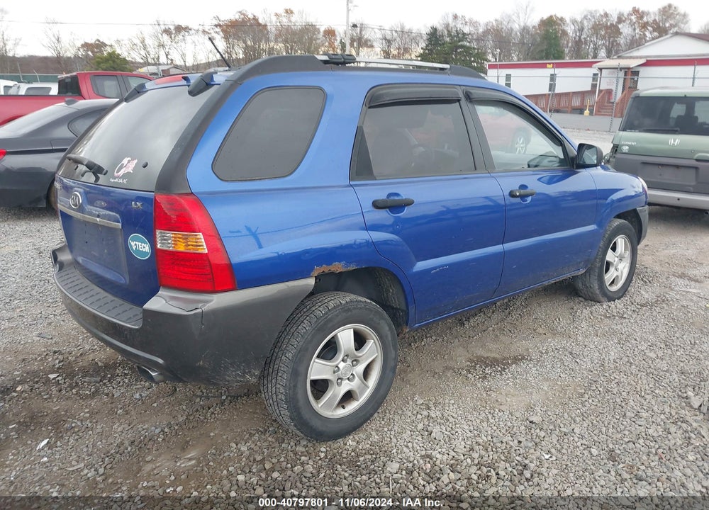 2007 KIA SPORTAGE LX VIN: KNDJF724177447224