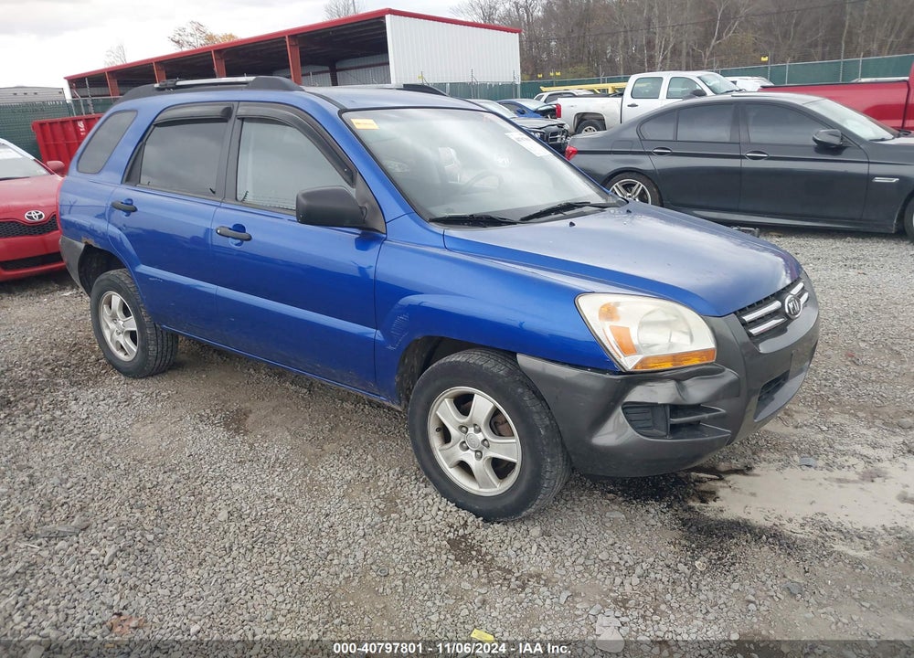 2007 KIA SPORTAGE LX VIN: KNDJF724177447224
