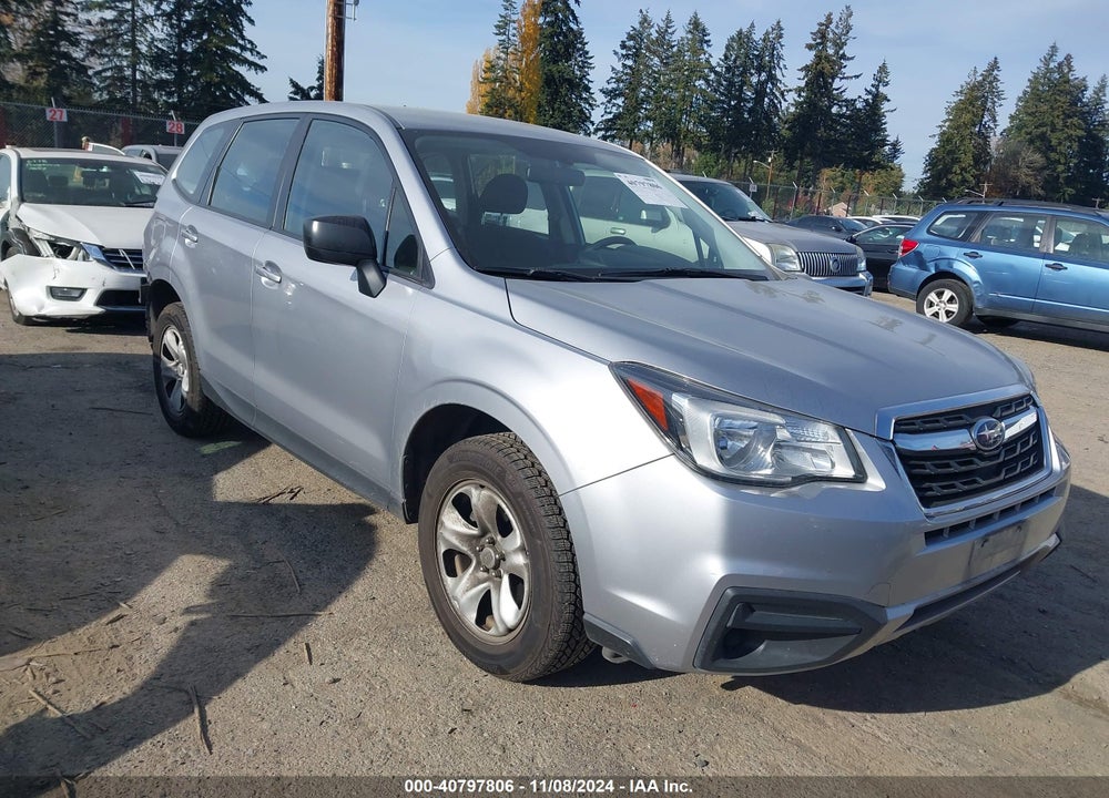 2018 SUBARU FORESTER 2.5I VIN: JF2SJAAC2JH523593