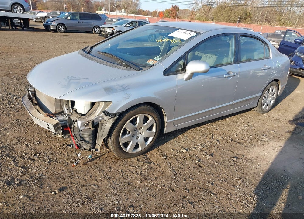 2010 HONDA CIVIC LX VIN: 2HGFA1F50AH551978