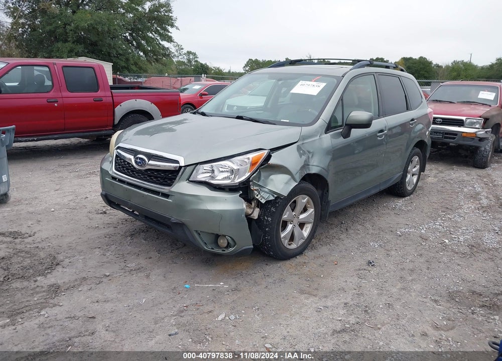 2014 SUBARU FORESTER 2.5I PREMIUM VIN: JF2SJAECXEH469721