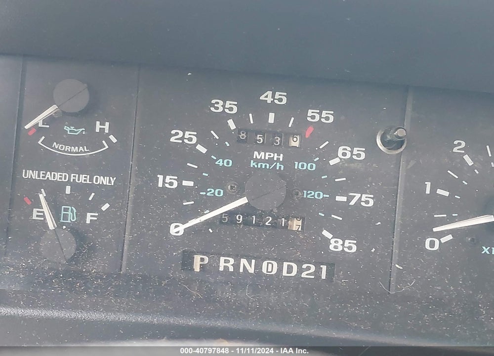 1993 FORD EXPLORER VIN: 1FMDU34X1PUC65328