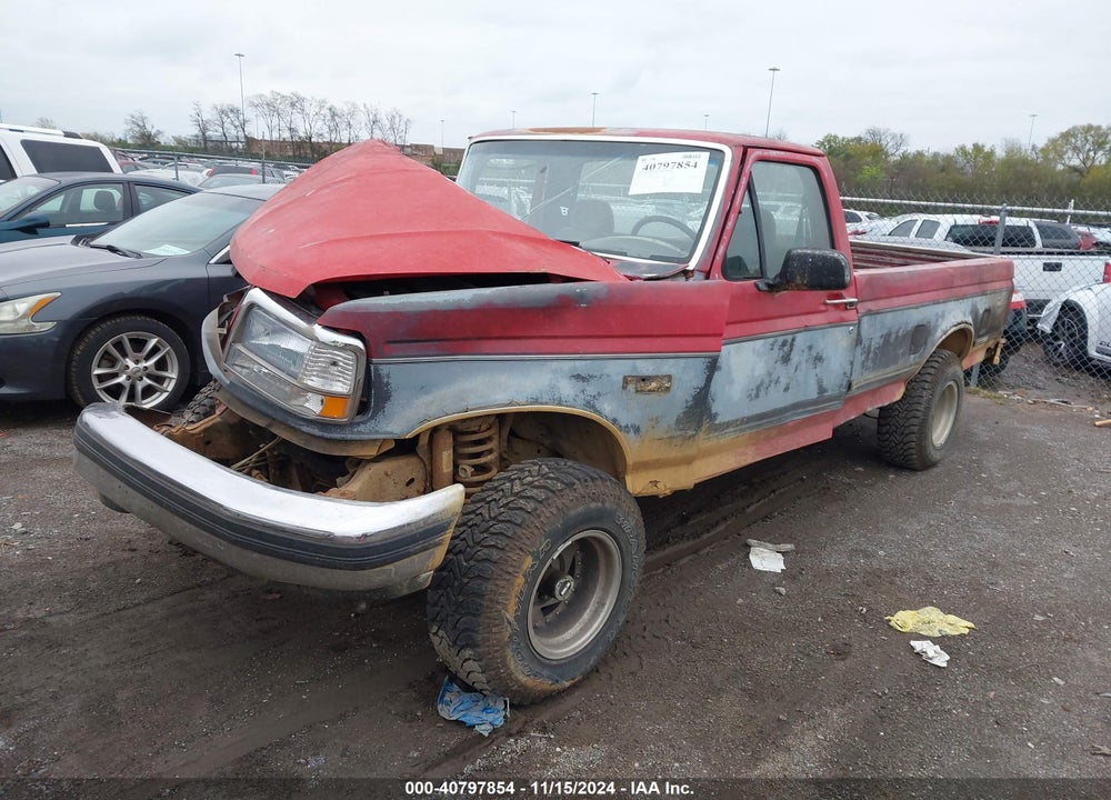 1992 FORD F150 VIN: 1FTEF14N7NNA22331