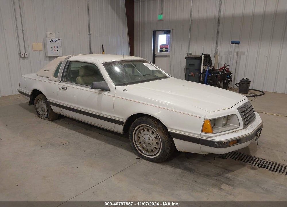 1986 FORD THUNDERBIRD VIN: 1FABP46F7GH206764