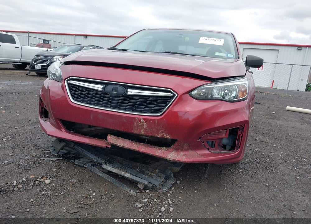 2018 SUBARU IMPREZA 2.0I VIN: 4S3GKAA68J3619334