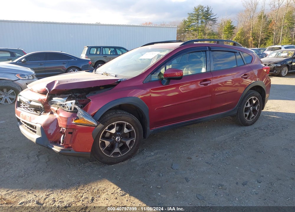 2018 SUBARU CROSSTREK 2.0I PREMIUM VIN: JF2GTABC8JH216878