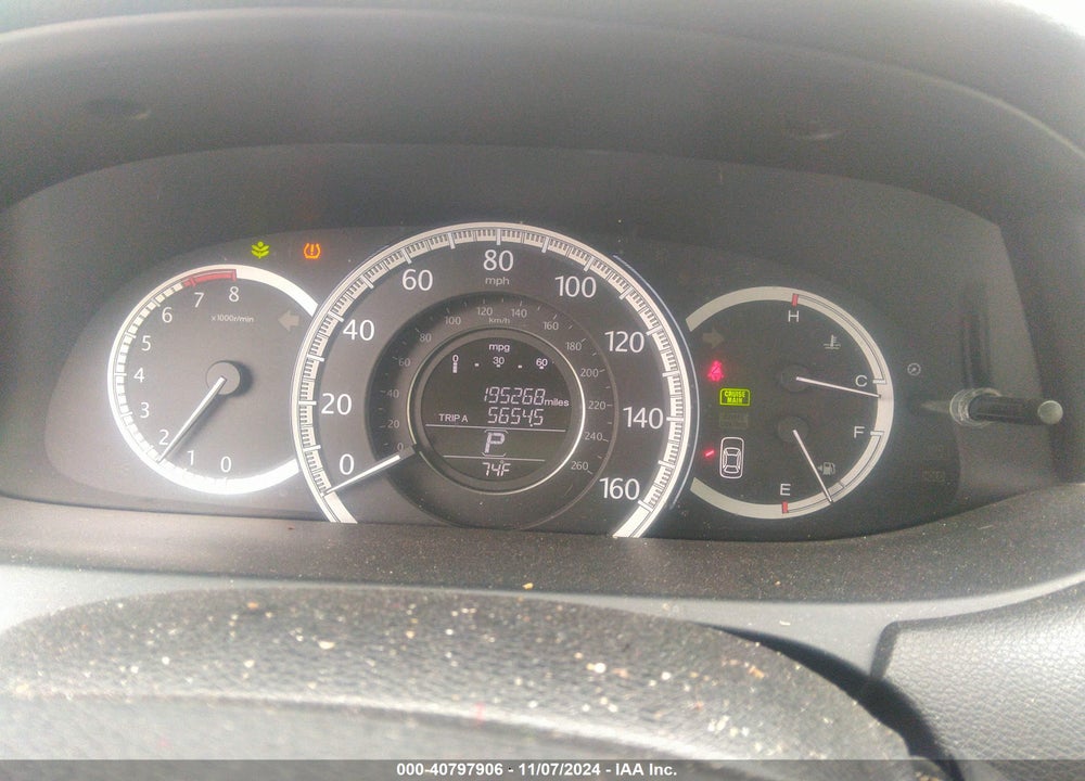 2013 HONDA ACCORD LX VIN: 1HGCR2F31DA053663