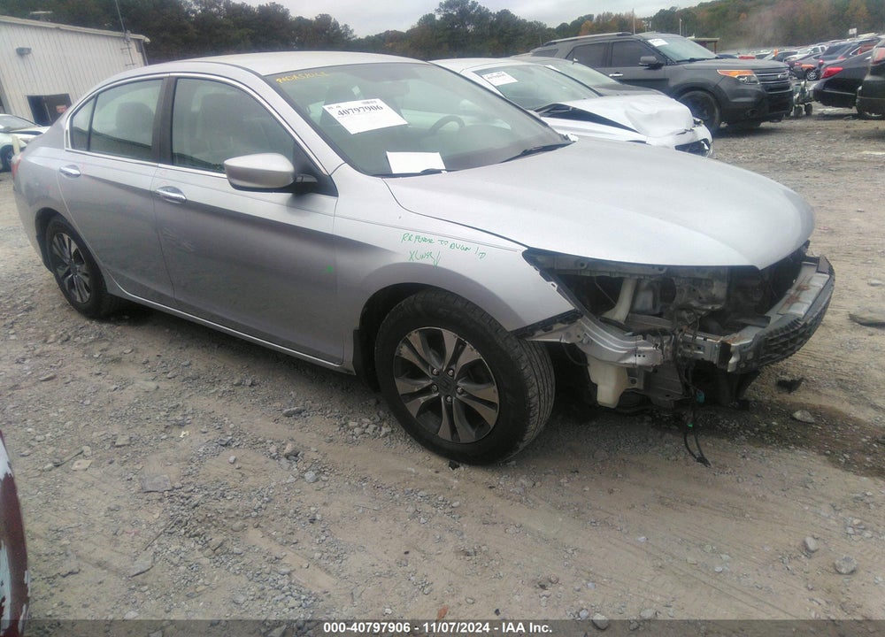 2013 HONDA ACCORD LX VIN: 1HGCR2F31DA053663