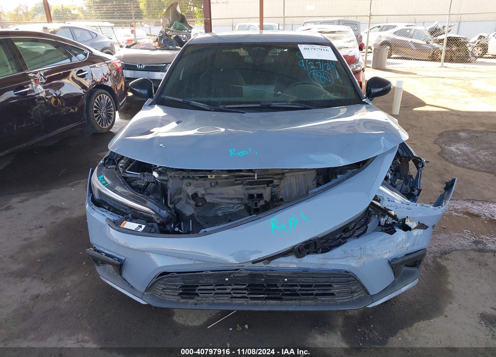 2024 HONDA CIVIC SPORT VIN: 19XFL2H83RE020884