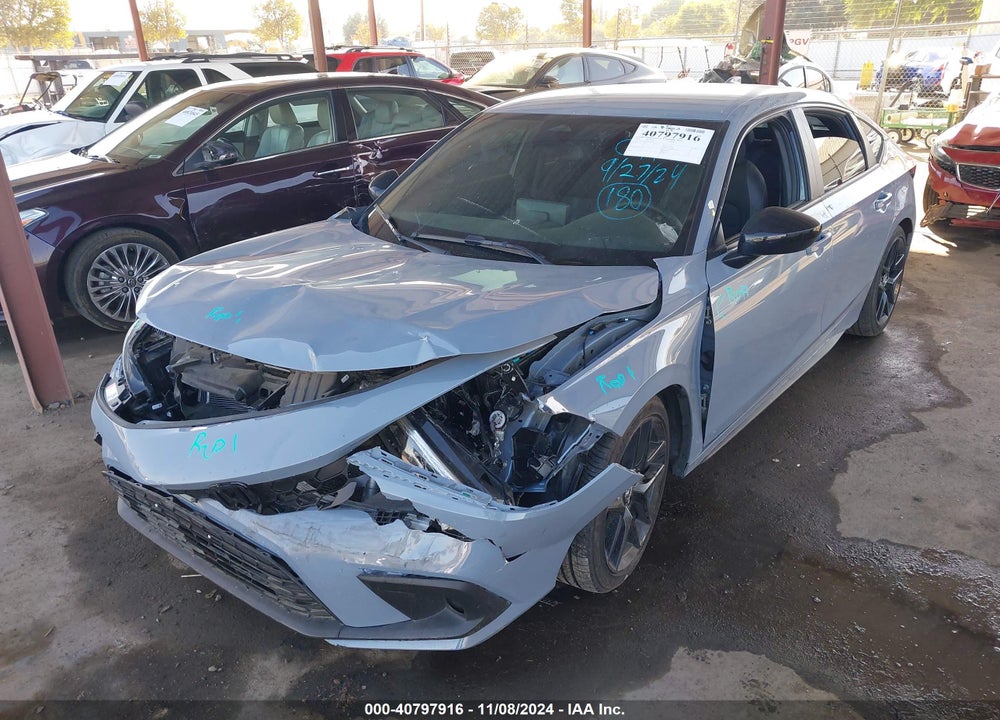 2024 HONDA CIVIC SPORT VIN: 19XFL2H83RE020884