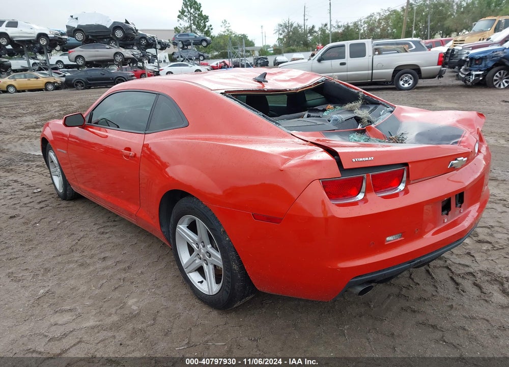 2011 CHEVROLET CAMARO 1LT VIN: 2G1FB1ED3B9132628