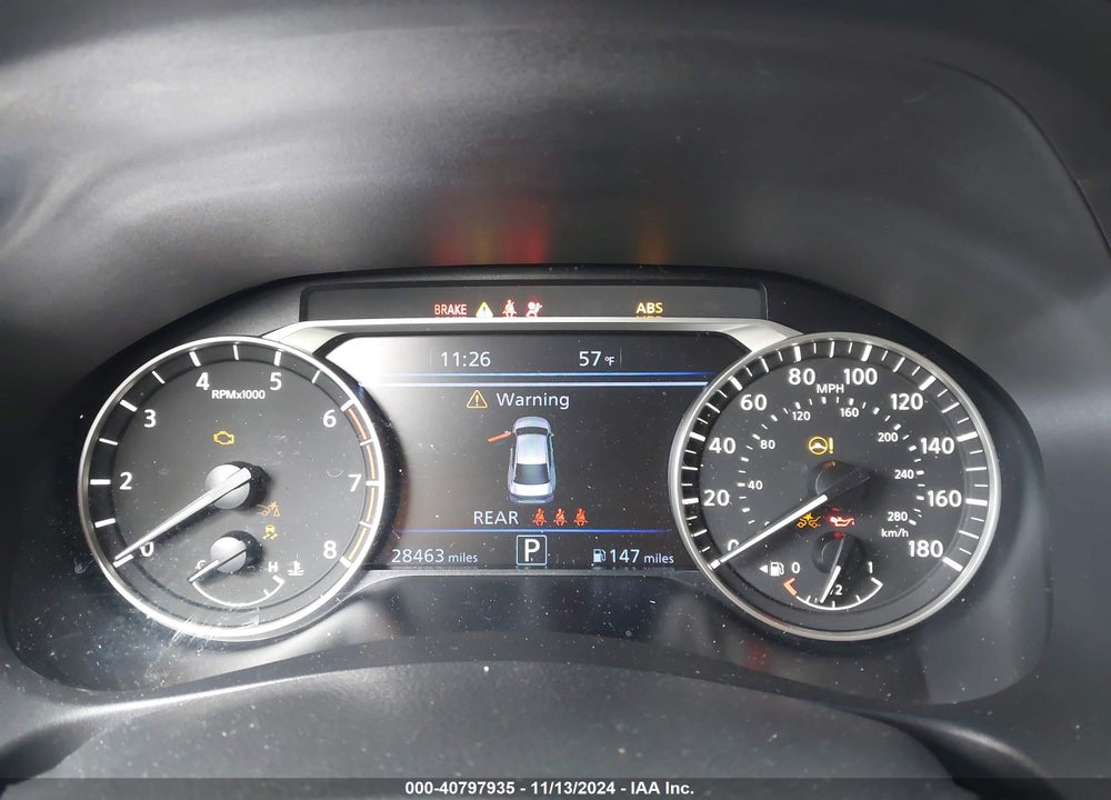 2023 NISSAN ALTIMA SR VC-TURBO FWD VIN: 1N4AL4CVXPN324862