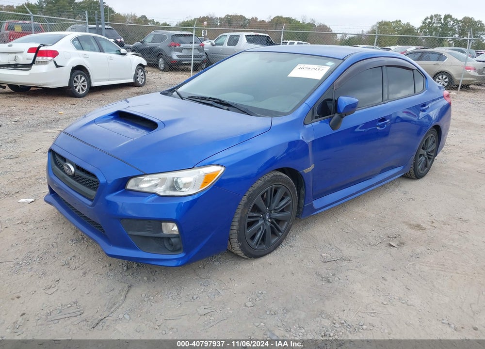 2017 SUBARU WRX VIN: JF1VA1B66H9817674