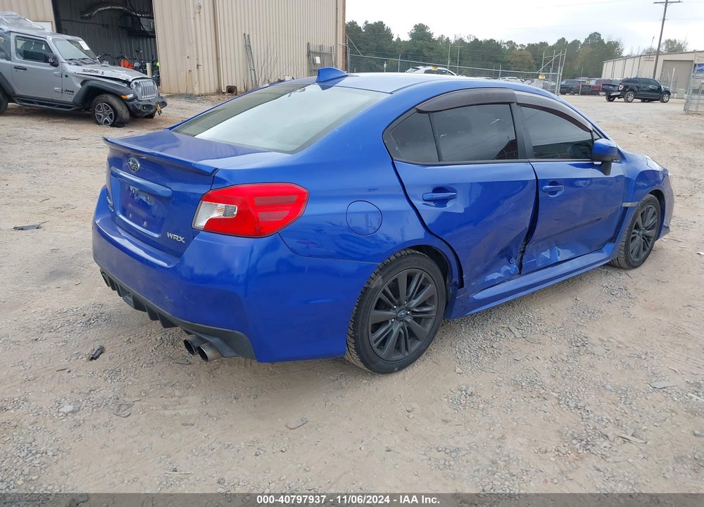 2017 SUBARU WRX VIN: JF1VA1B66H9817674