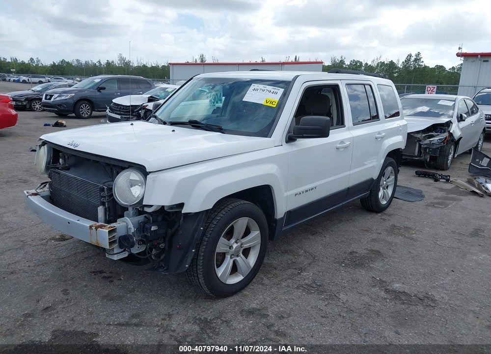 2014 JEEP PATRIOT LATITUDE VIN: 1C4NJPFB6ED650228
