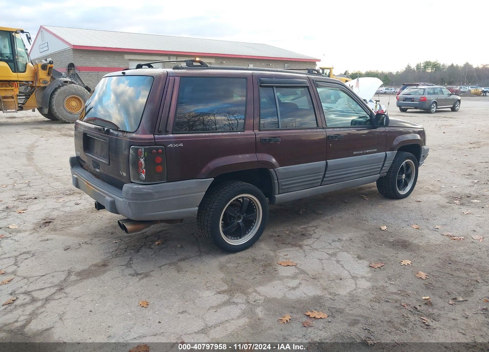 1996 JEEP GRAND CHEROKEE LAREDO VIN: 1J4GZ58Y2TC315231