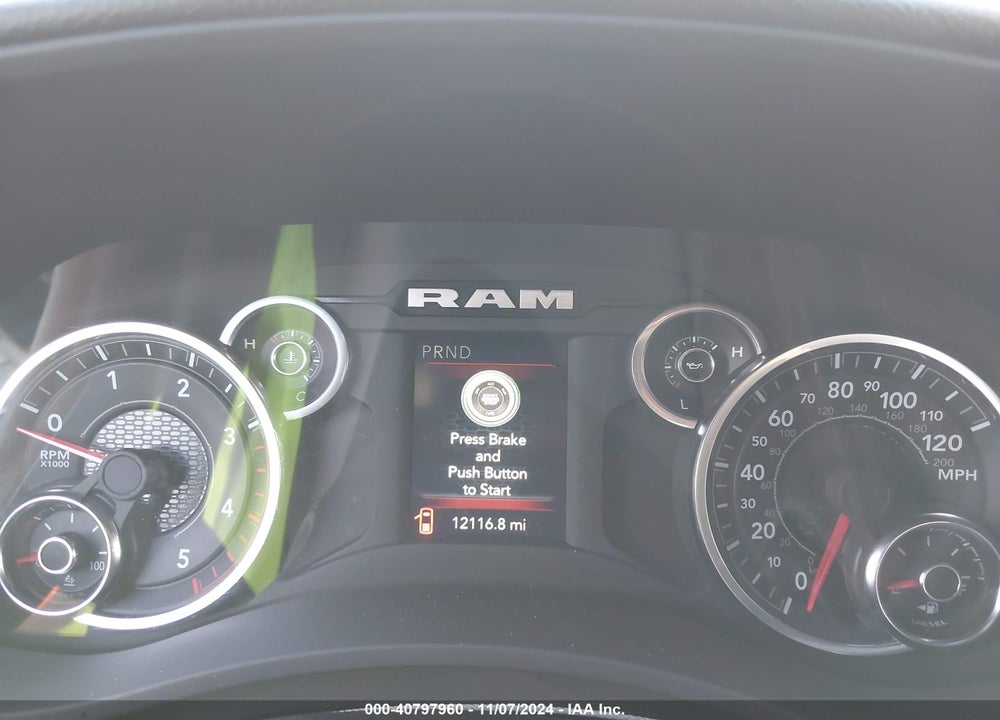 2024 RAM 2500 BIG HORN 4X4 6'4 BOX VIN: 3C6UR5DL5RG244946