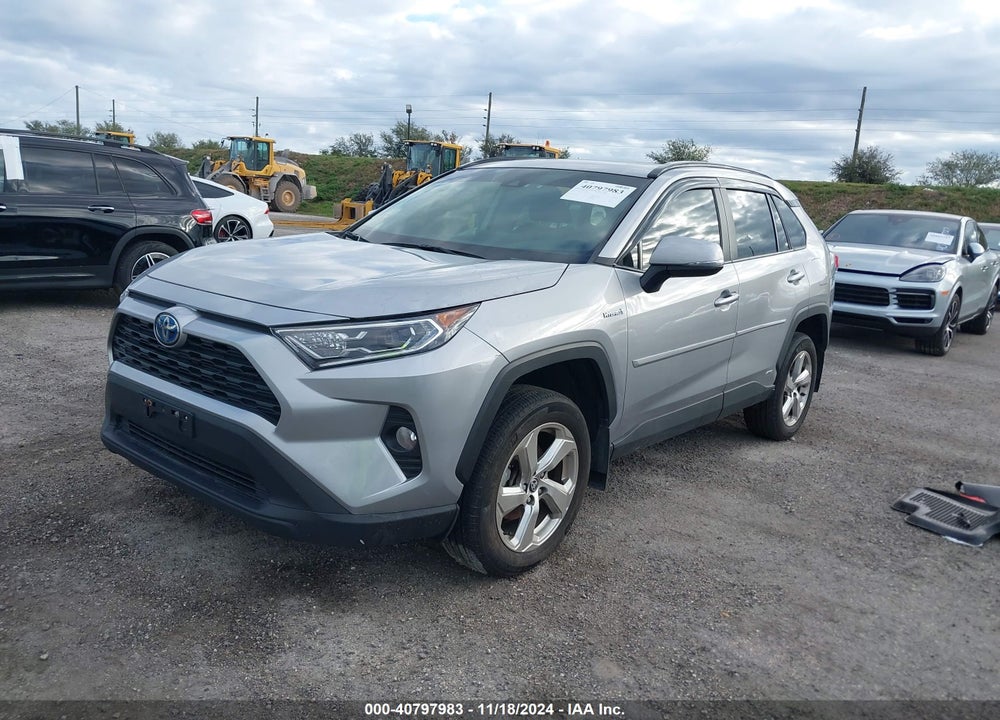 2021 TOYOTA RAV4 HYBRID XLE PREMIUM VIN: 4T3B6RFV2MU028608