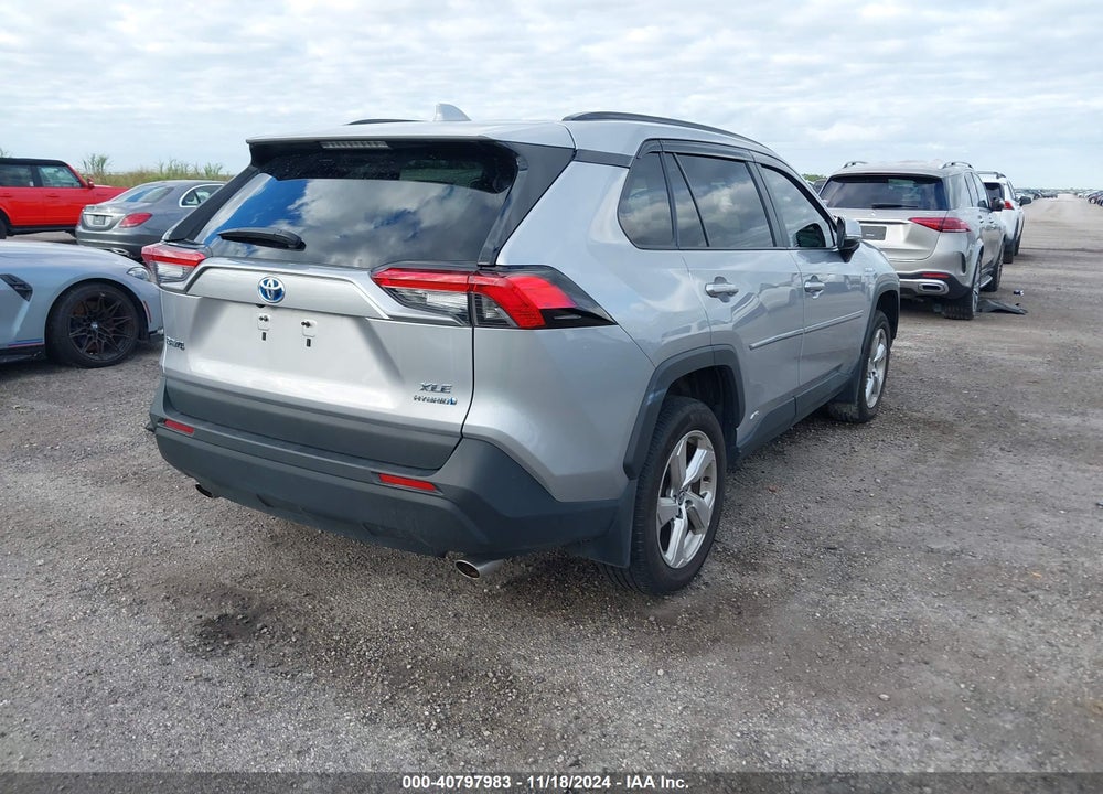 2021 TOYOTA RAV4 HYBRID XLE PREMIUM VIN: 4T3B6RFV2MU028608