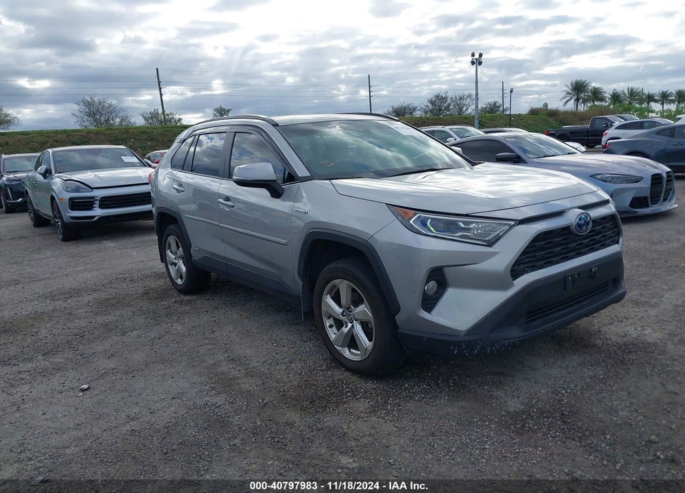 2021 TOYOTA RAV4 HYBRID XLE PREMIUM VIN: 4T3B6RFV2MU028608