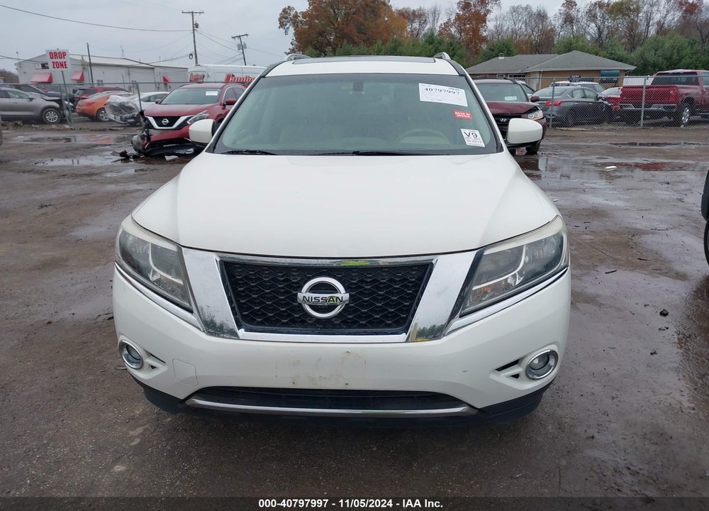 2014 NISSAN PATHFINDER HYBRID PLATINUM VIN: 5N1CR2MM1EC646855