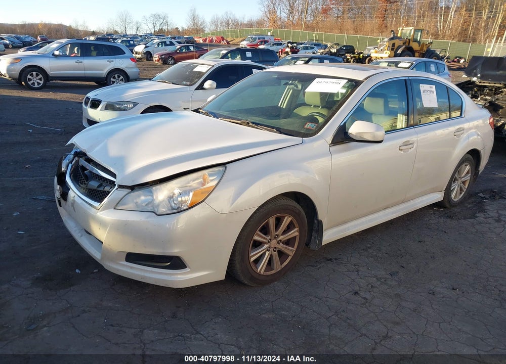 2012 SUBARU LEGACY 2.5I PREMIUM VIN: 4S3BMBG61C3012390