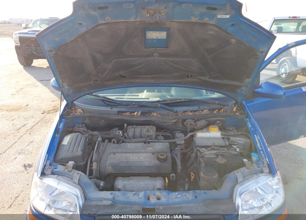 2008 CHEVROLET AVEO 5 LS VIN: KL1TD66698B010579