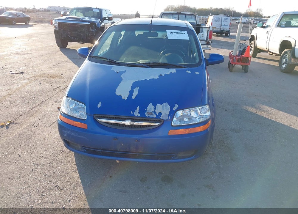 2008 CHEVROLET AVEO 5 LS VIN: KL1TD66698B010579