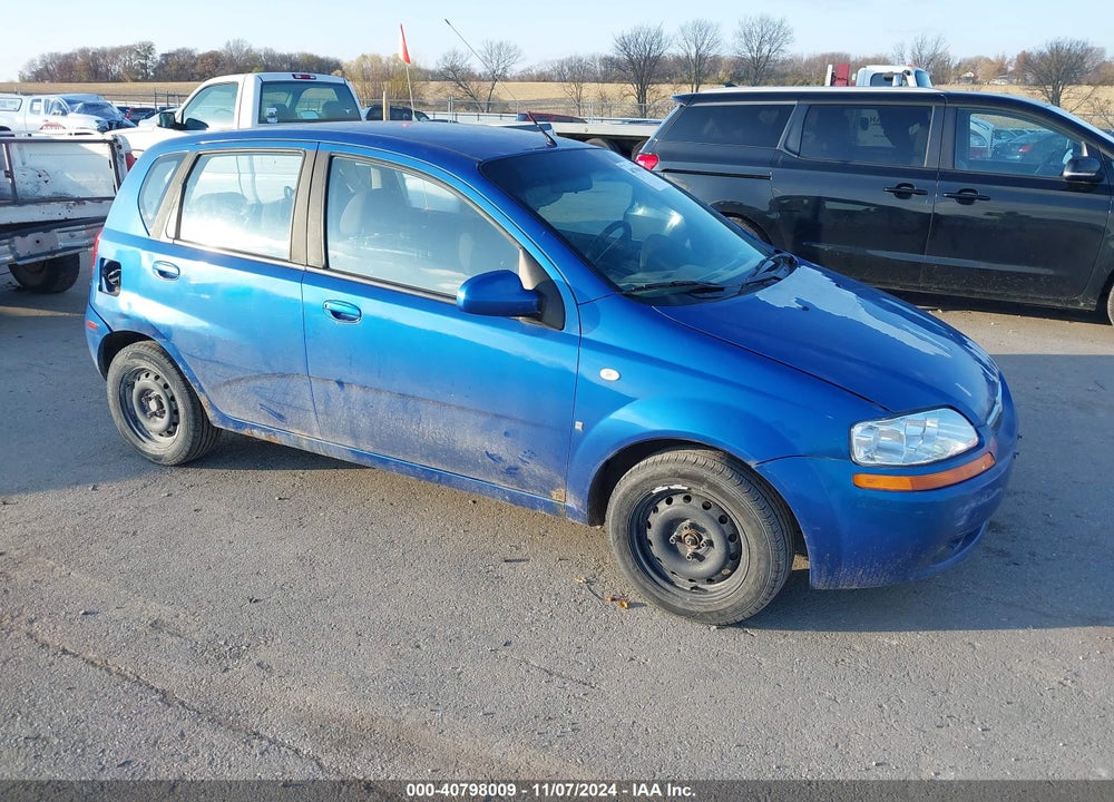 2008 CHEVROLET AVEO 5 LS VIN: KL1TD66698B010579