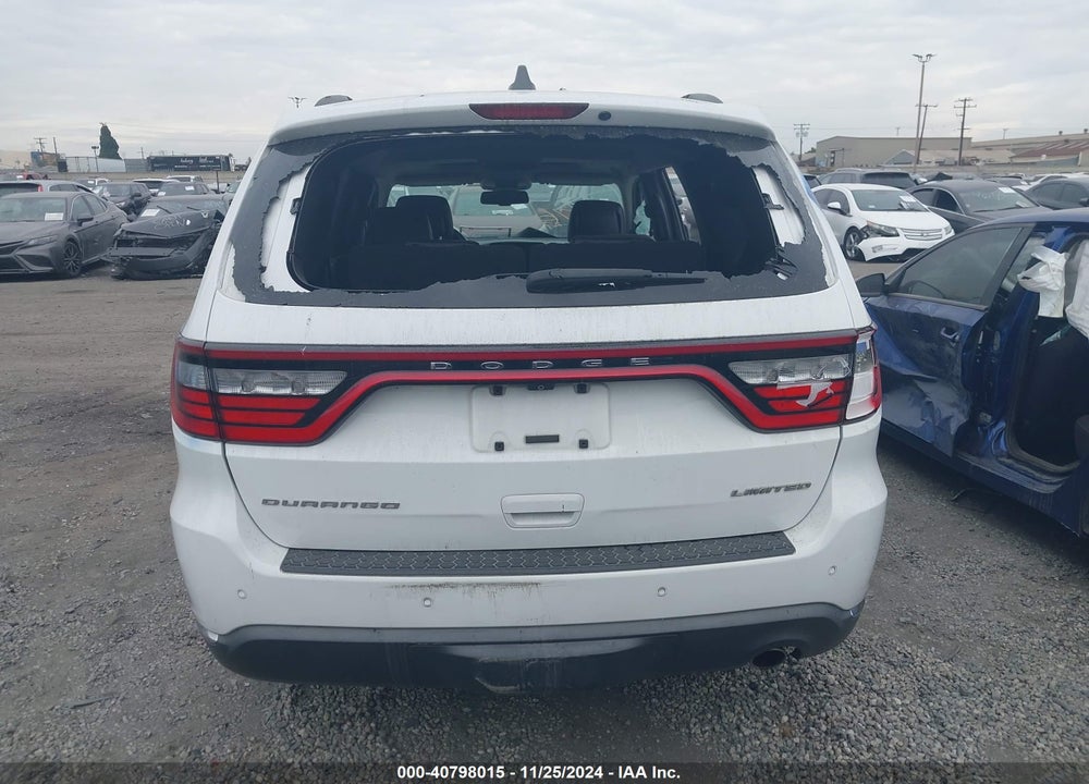 2014 DODGE DURANGO LIMITED VIN: 1C4RDHDG1EC402083